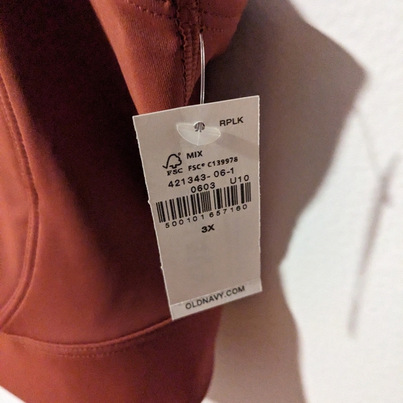 NWT Old Navy High Support PowerSoft Convertible Sports Bra Size 3X - Picture 3 of 7
